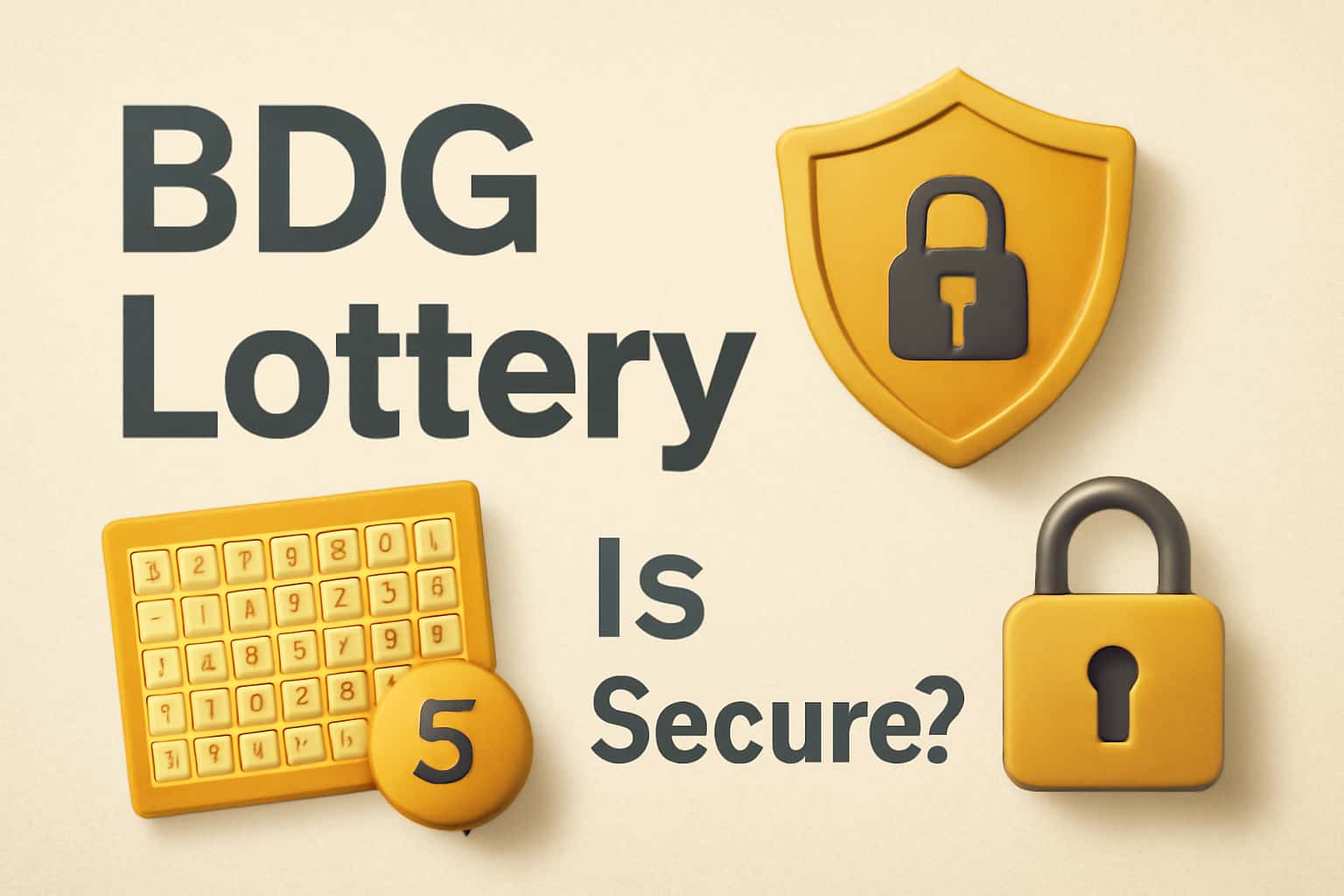 A futuristic scene illustrating security protocols related to BDG Lottery.