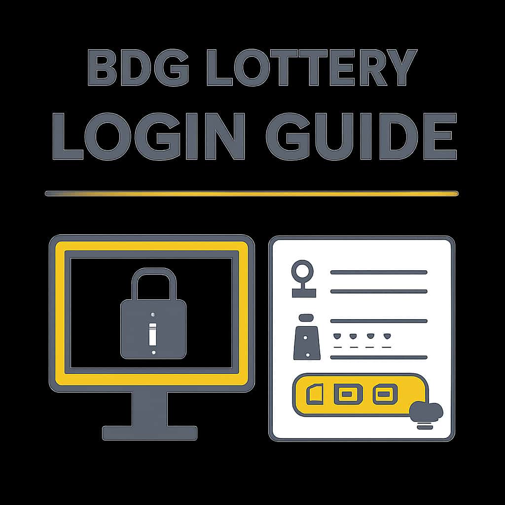 An educational illustration related to the BDG Lottery Login process.